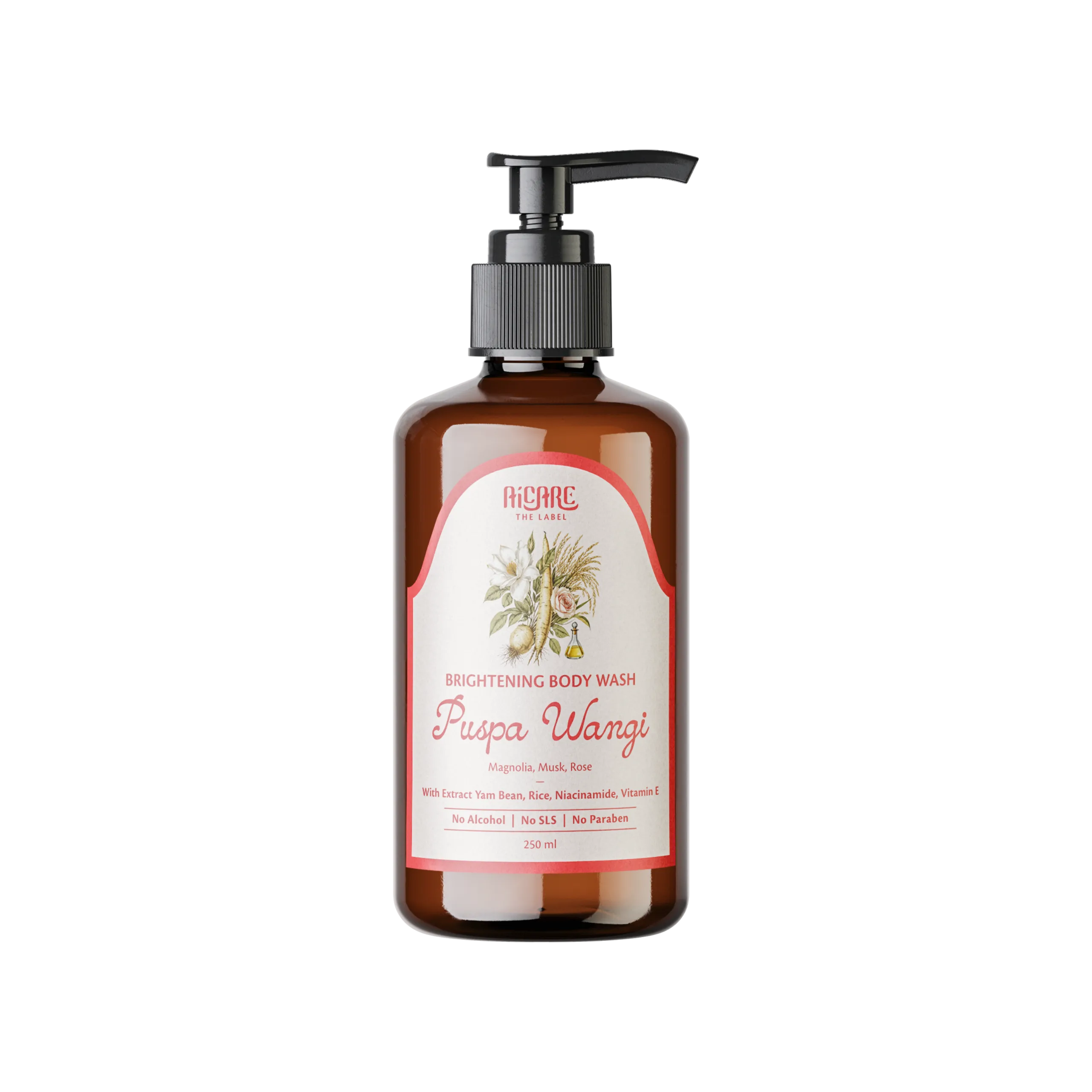 Natural Body Wash Puspa Wangi